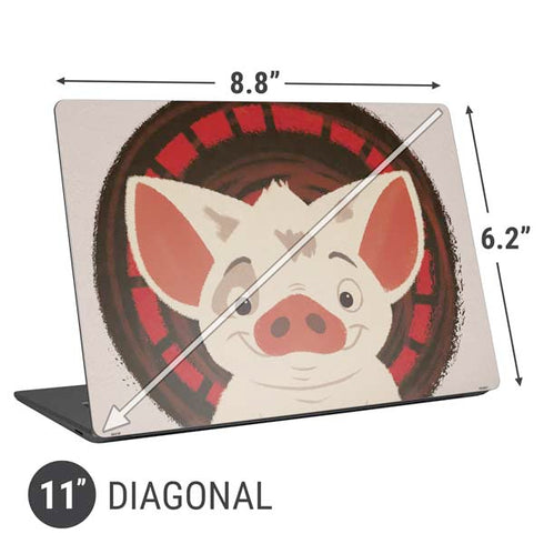 Disney Moana Pua Close Up Universal Laptop 11in (8.8 x 6.2in) Skin